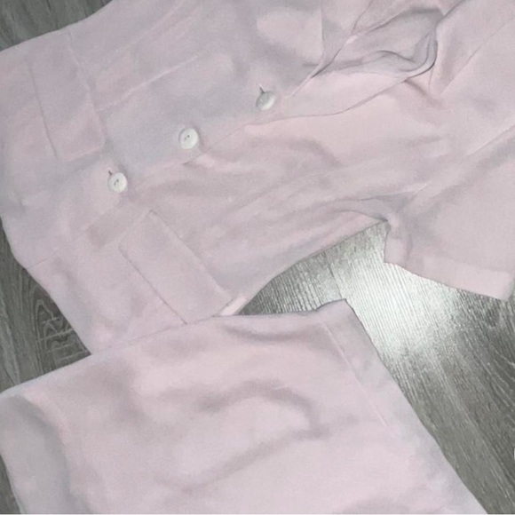 Baby Pink Sino Gusto Blazer Set - Picture 2 of 4
